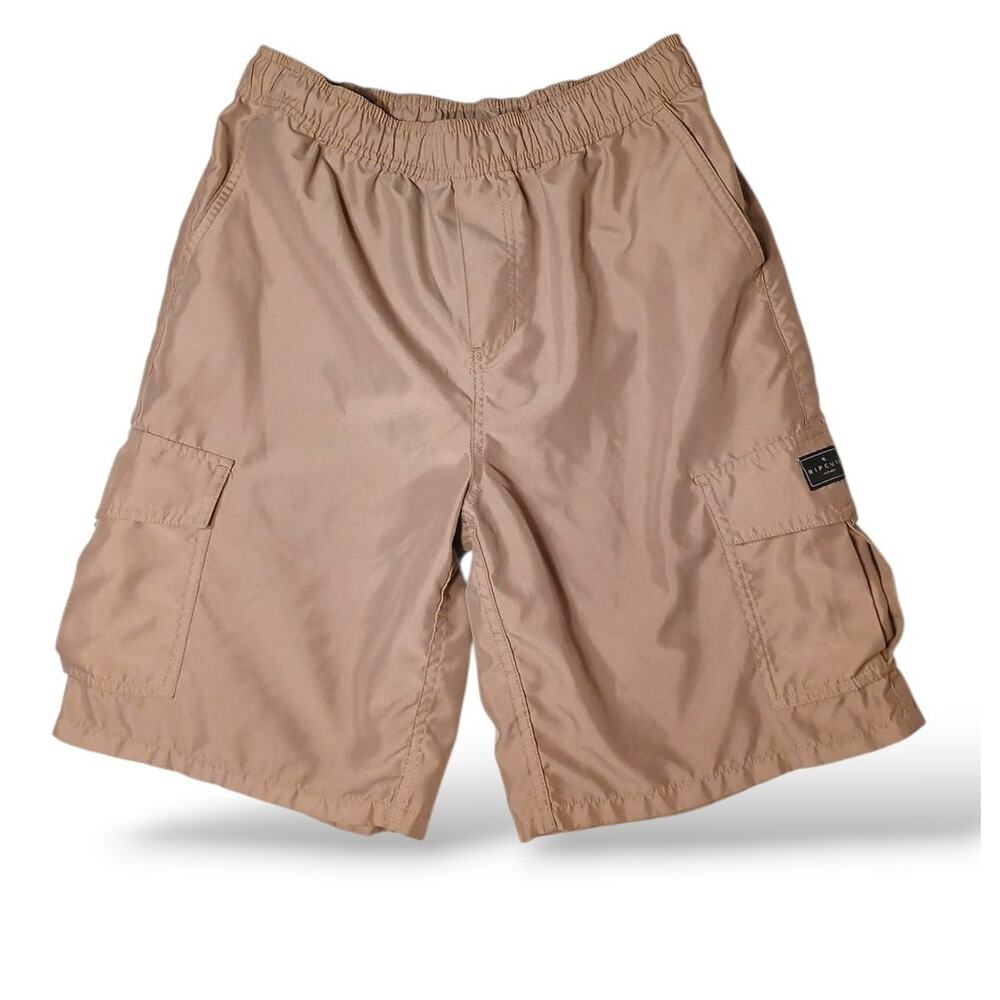 Rip Curl Cargo Shorts Youth L Brown Surf Outdoor Gorpcore Hike Lightweight‎ Cool